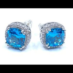 London Blue Princess Earrings